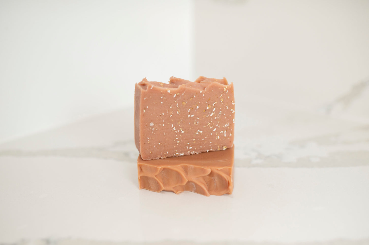  Goats milk soap with rose clay and olive oil to gently cleanse skin.  