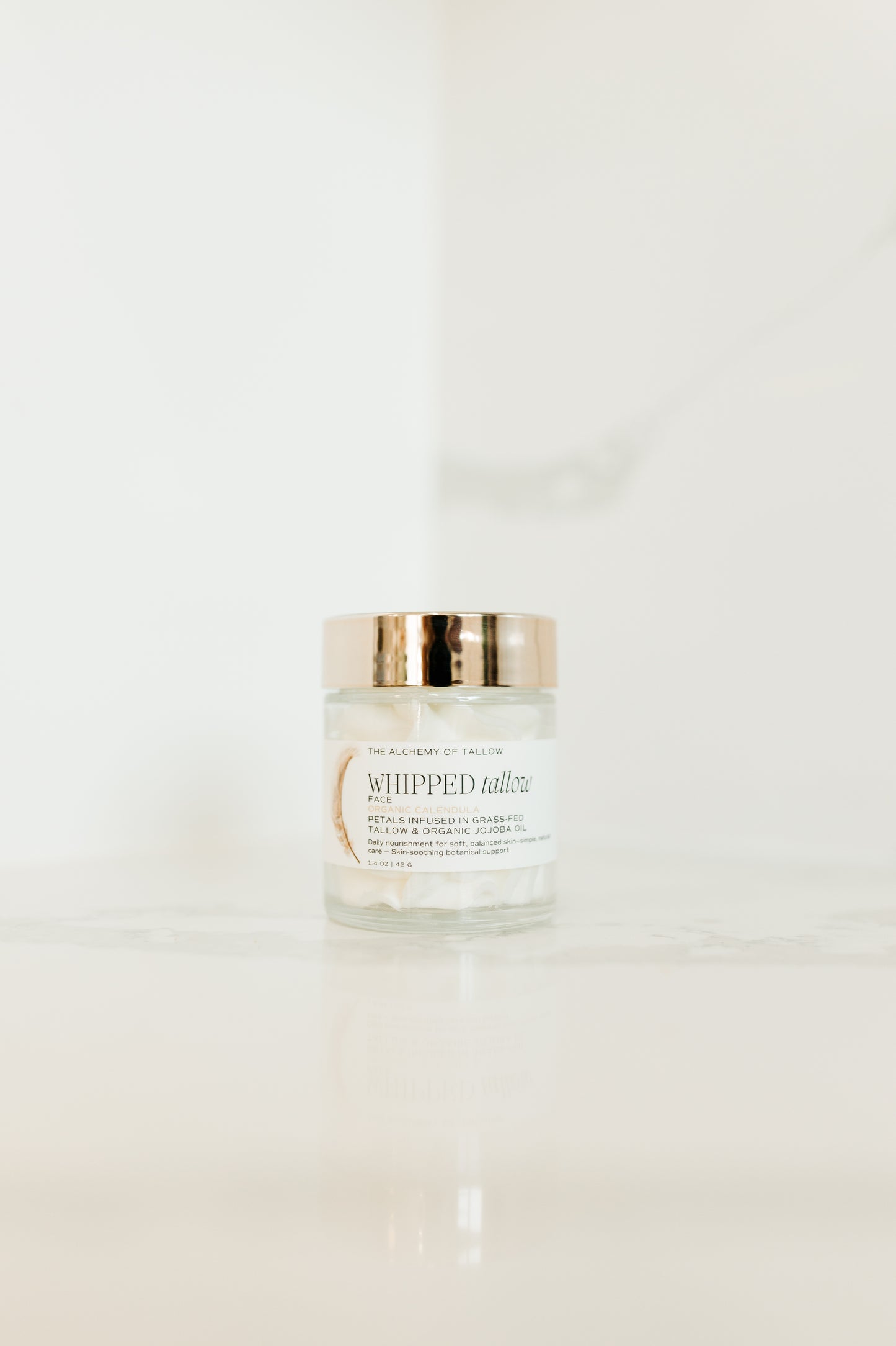 Calendula whipped grass fed tallow 