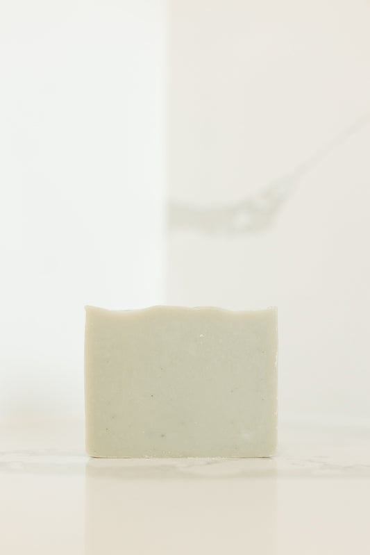 spearmint and tallow soap bar 