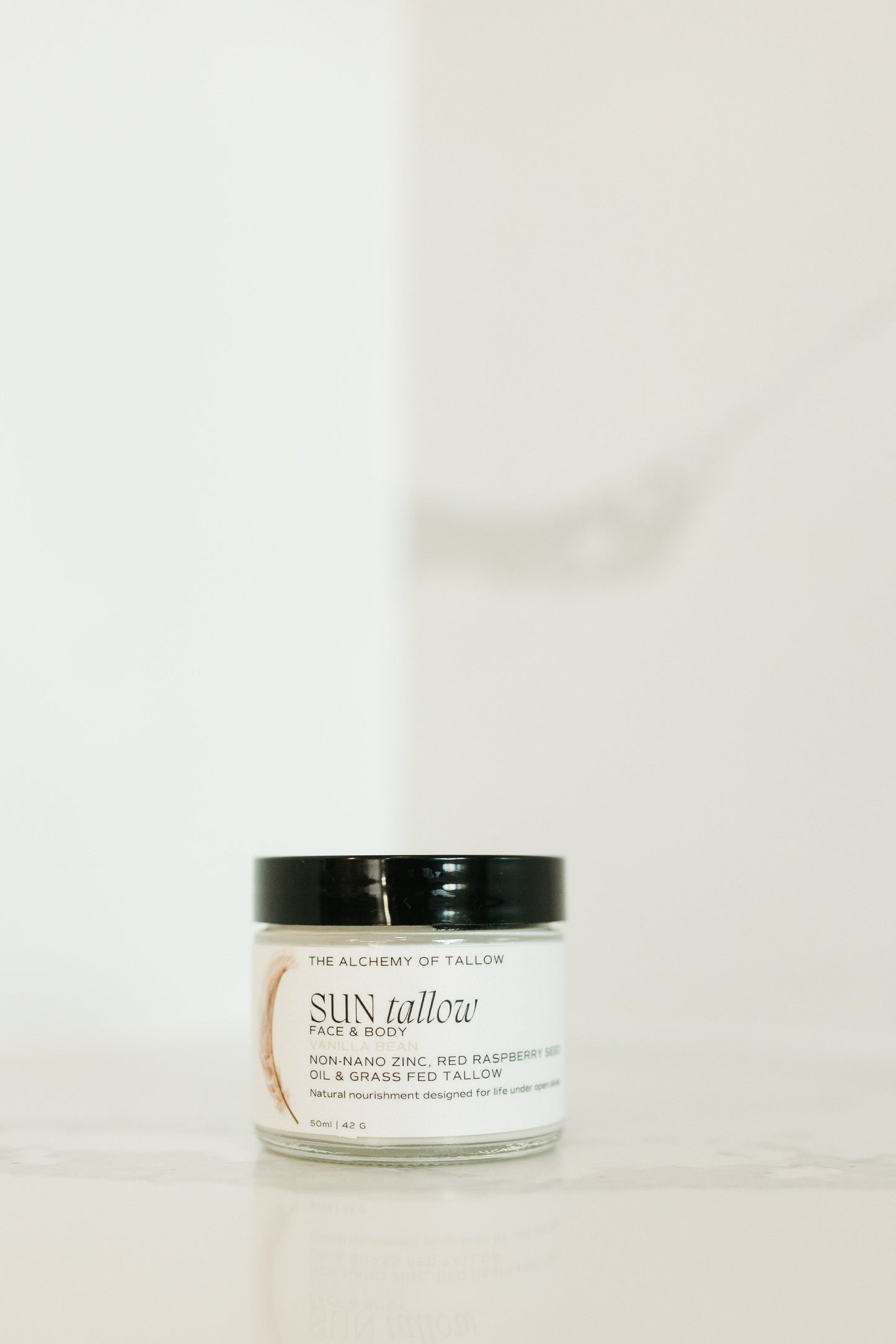 Grass-Fed Tallow with Non Nano Zinc Sun Tallow