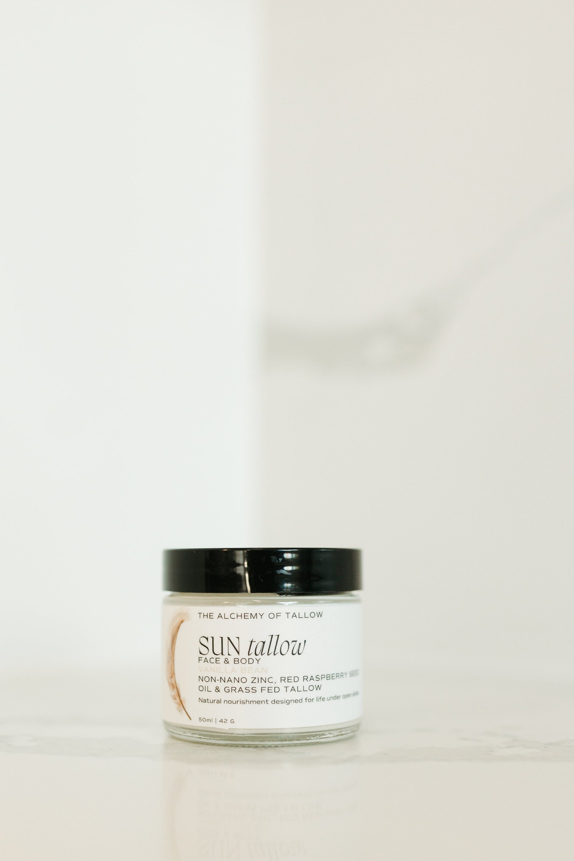 Grass-Fed Tallow with Non Nano Zinc Sun Tallow