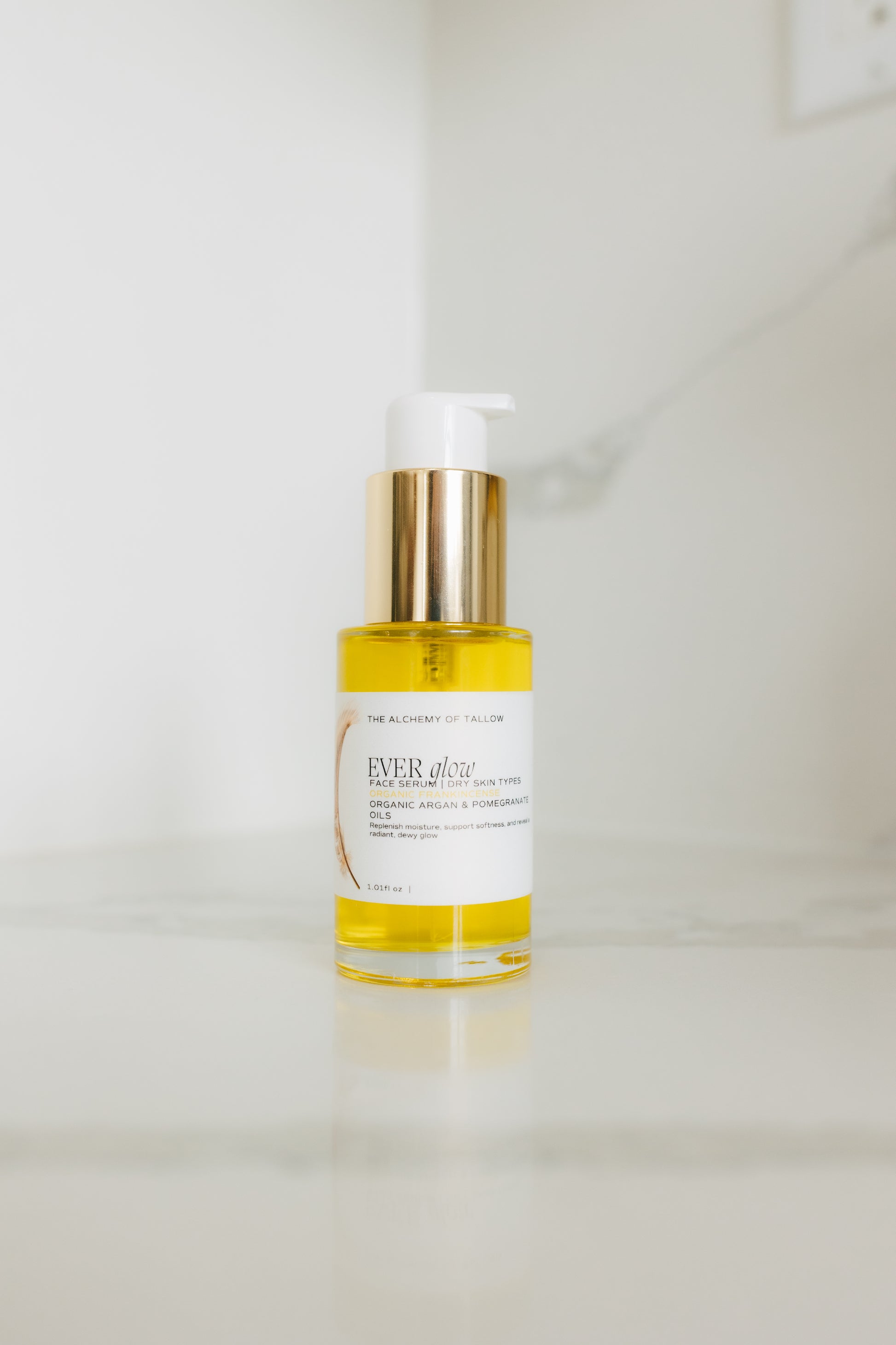 argan and rosehip face oil