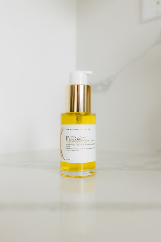 argan and rosehip face oil