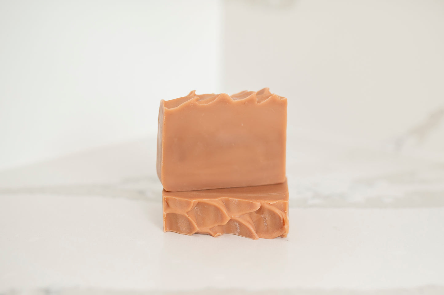 Goats milk and grass fed tallow soap with rose clay and olive oil to gently cleanse skin
