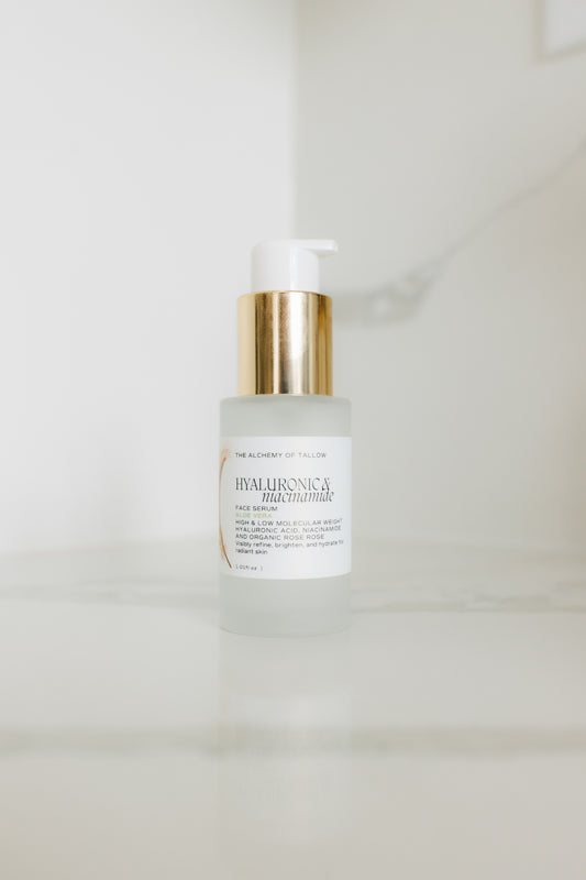 hyaluronic acid and niacinamide face serm 