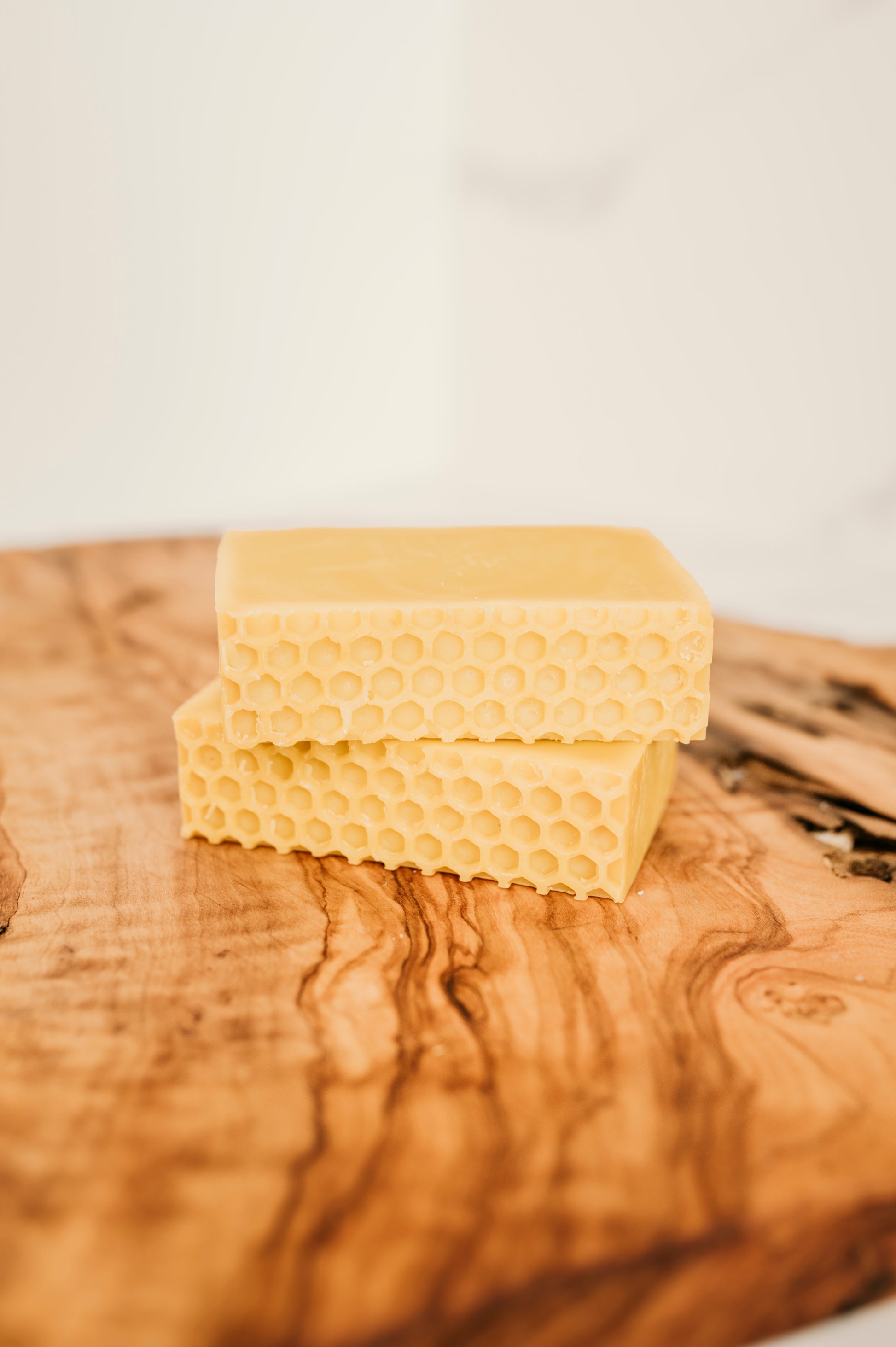 Tallow and beeswax grass fed tallow soap to rejuvenate skin.